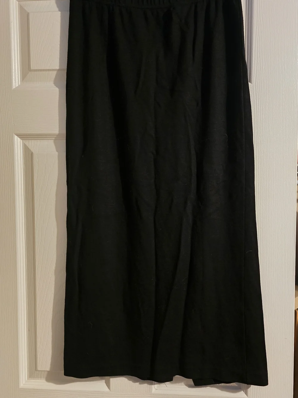 J. Jill Black Maxi Skirt - Simple Elastic Waist